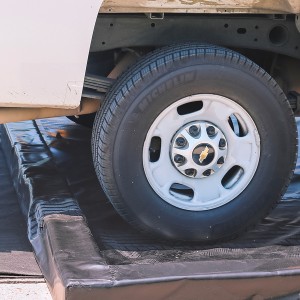 Foam Wall Textured Containment Berm