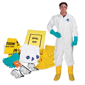Spilltech  PPE-KIT Personal Protection Spill Kit PPE-KIT, Spilltech, Absorbents, Sorbents, Industrial Safety, Spills, Cleanup, Spill Cleanup, PPE, Personal Protection Spill Kit