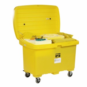 HazMat Spill Cart Kit with 5in Wheels HazMat Spill Cart Kit with 5in Wheels