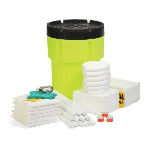 Oil-Only 95-Gallon Hi-Viz OverPack Drum Spill Kit Oil-Only 95-Gallon Hi-Viz OverPack Drum Spill Kit