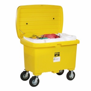 Oil-Only Spill Cart Kit with 8in Wheels Oil-Only Spill Cart Kit with 8in Wheels