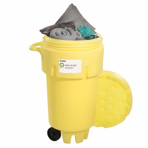 Universal 50-Gallon Wheeled OverPack Salvage Drum Spill Kit Universal 50-Gallon Wheeled OverPack Salvage Drum Spill Kit