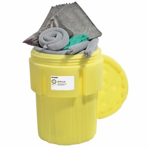 Universal 65-Gallon OverPack Salvage Drum Spill Kit