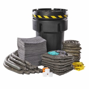 Universal 95-Gallon Recycled OverPack Salvage Drum Spill Kit Universal 95-Gallon Recycled OverPack Salvage Drum Spill Kit