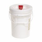 5-Gallon Pail with Screw Top Lid