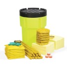 HazMat 95-Gallon Hi-Viz OverPack Drum Spill Kit