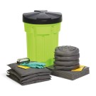 Universal 30-Gallon Hi-Viz OverPack Drum Spill Kit